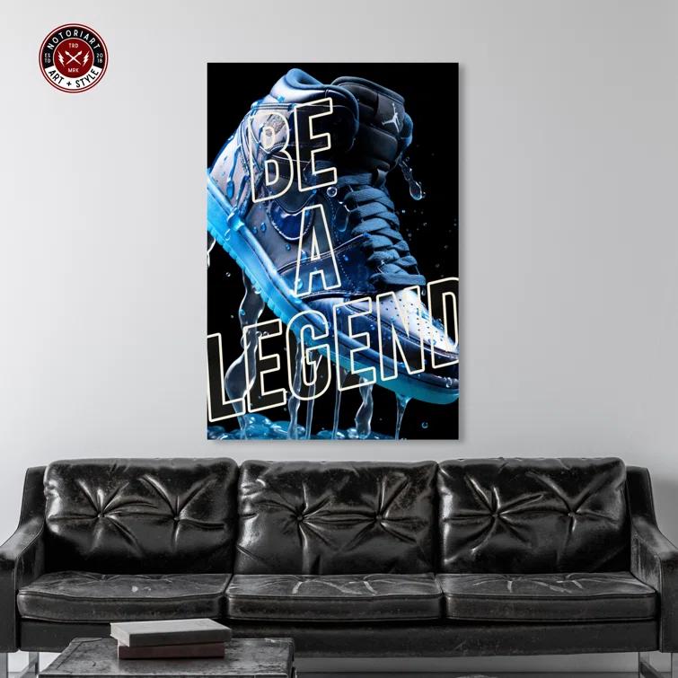 Notori Art Notoriart Be A Legend Sneaker Drip Gallery Sneaker 1 Piece, Gallery