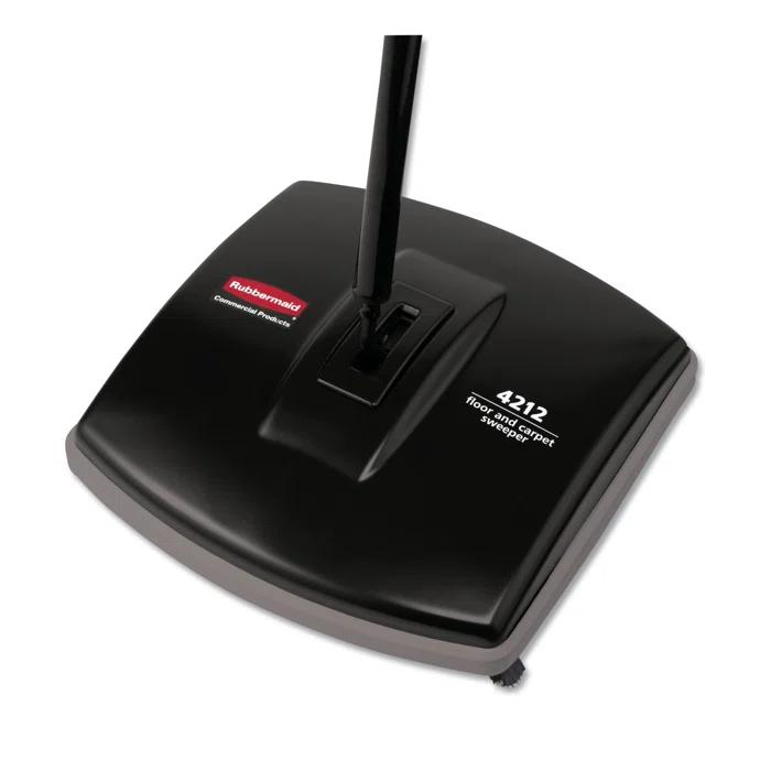 Rubbermaid Dual-Action Floor/Carpet  Sweeper, Gray & Reviews | Wayfair