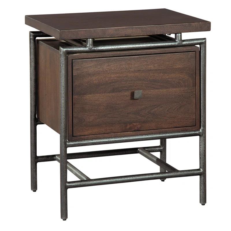 Glencoe 24" Drawer Mango File Cabinet