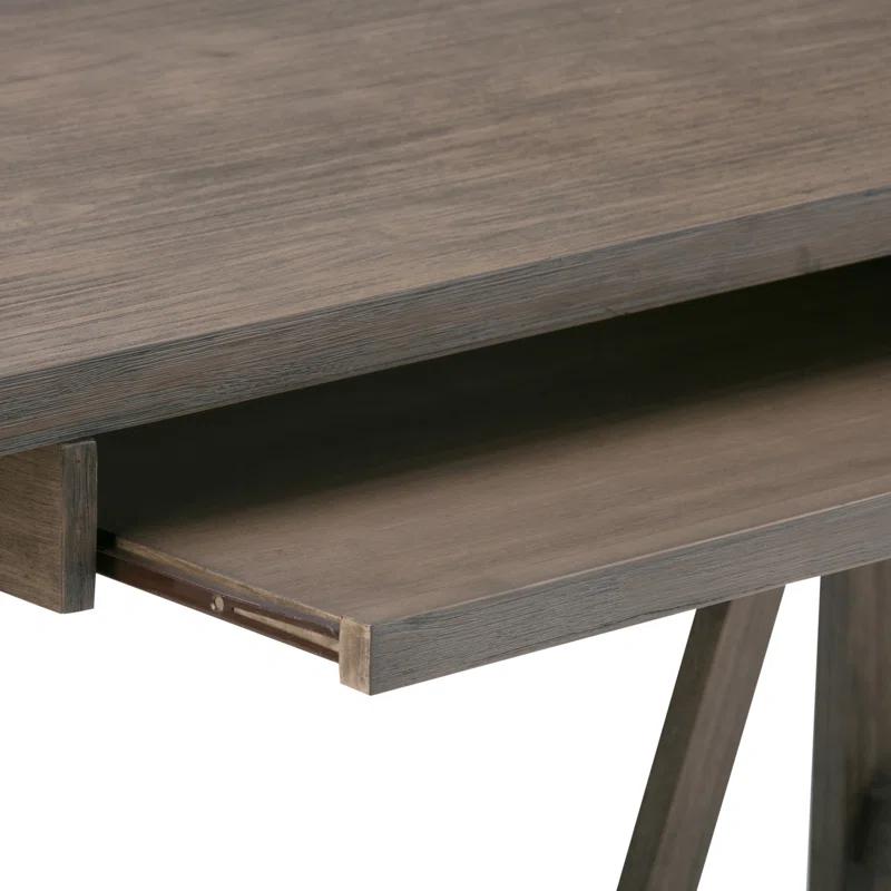 Simpli Home Dylan Solid Wood Desk