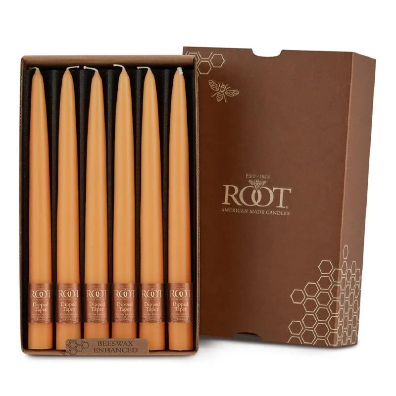 Root Candles 12 Piece Unscented Taper Candle Set & Reviews | AllModern