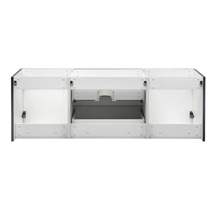 Fresca Valencia 60" Wall Mount Single Sink Bathroom Vanity Base Only (Top and Sink Not Included)