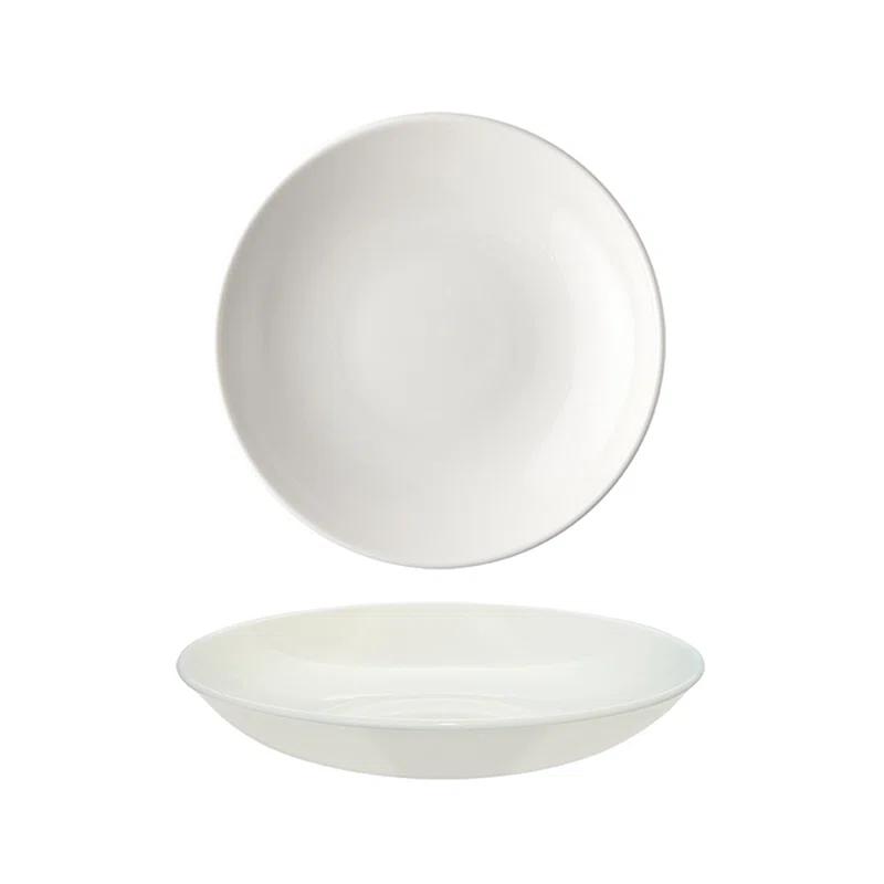 Turgla Home 33 oz. Low Dining Bowl (Set of 4)