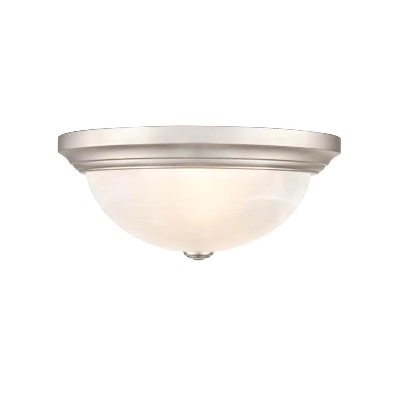 Winston Porter Andreyah Glass Flush Mount