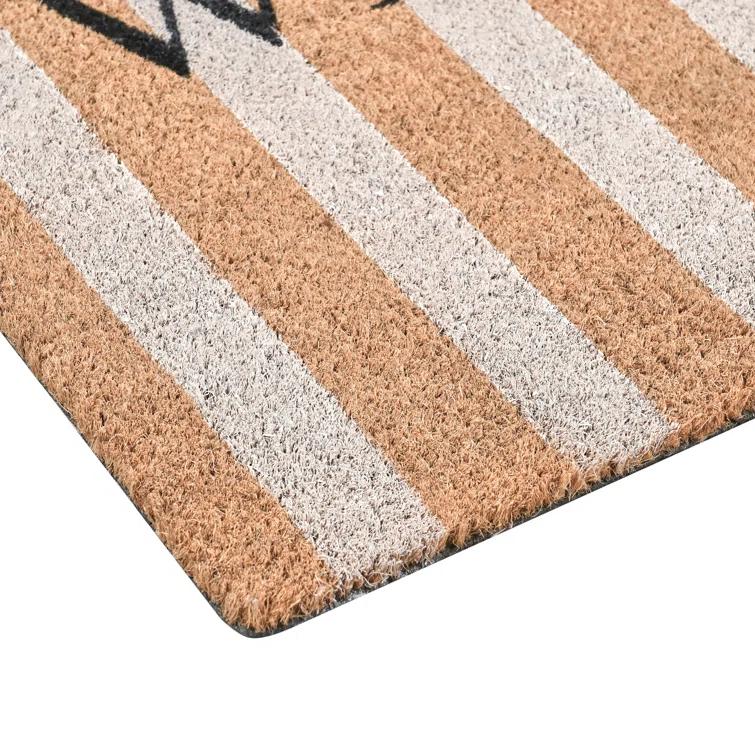 Striped Outdoor Doormat