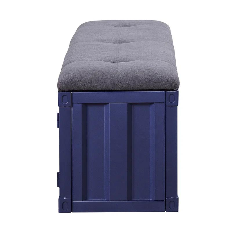 Acme Cargo Fabric Upholstered Storage Bench