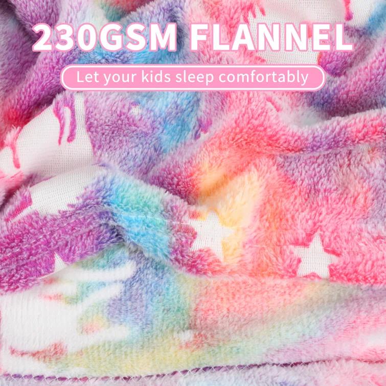 Catalonia Catalonia Glow in The Dark Throw Blanket for Kids