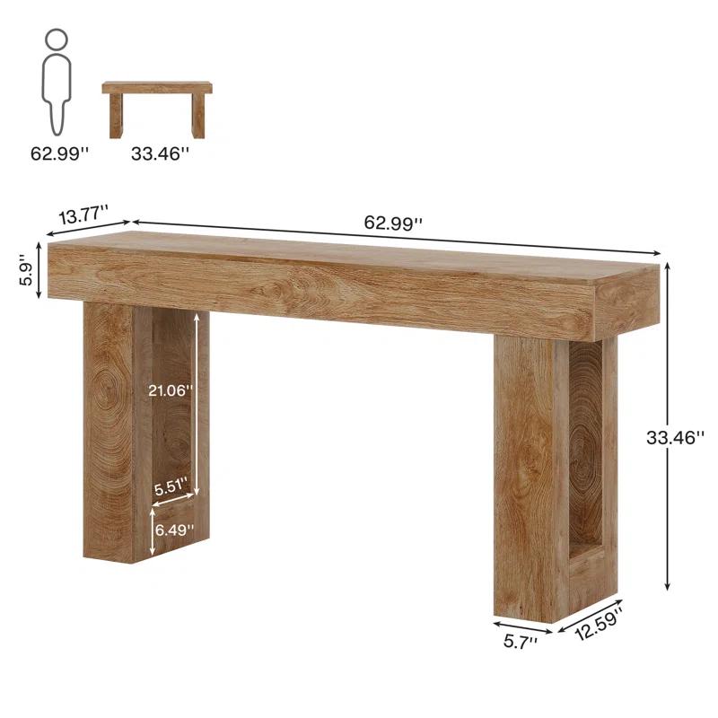 Millwood Pines Brittanni 63'' Console Table