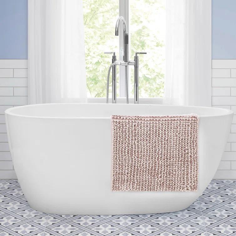 Laura Ashley Laura Ashley Butter Chenille Bath Rug
