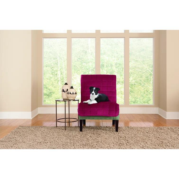 Sure Fit Deluxe Box Cushion Armchair Slipcover