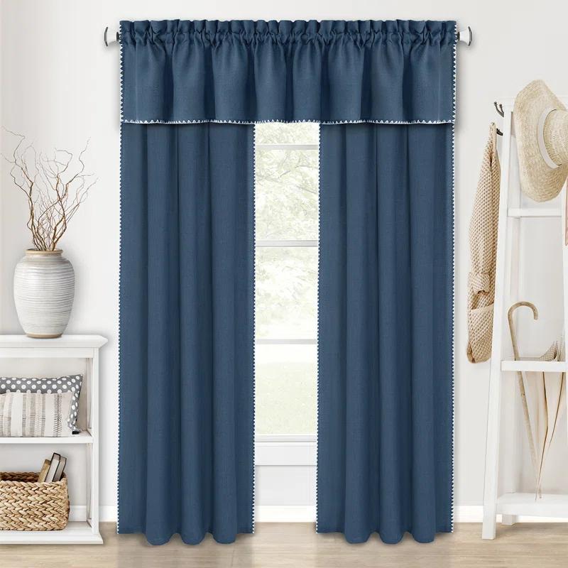 Achim Importing Co Polyester Semi Sheer Curtain Single Panel