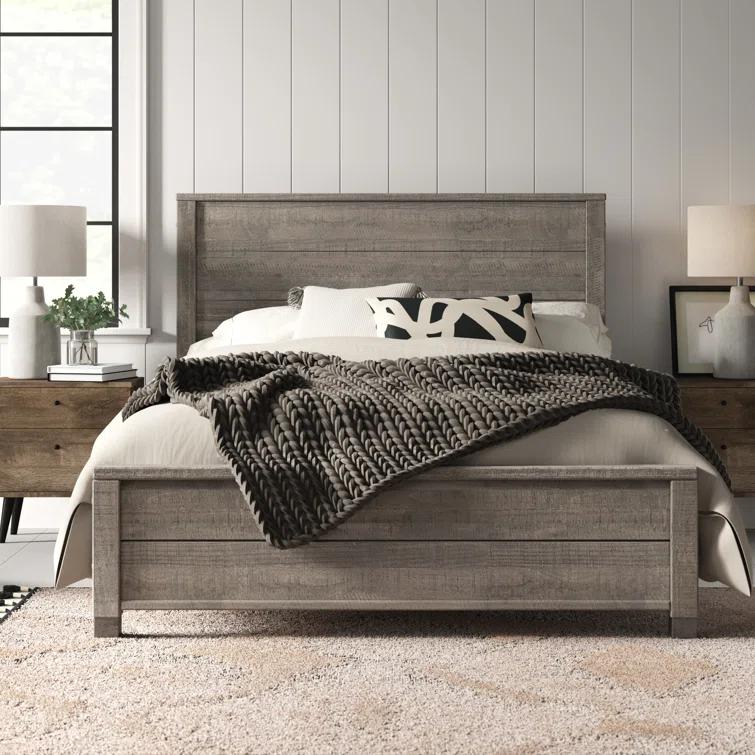 Baja Solid Wood Platform Bed