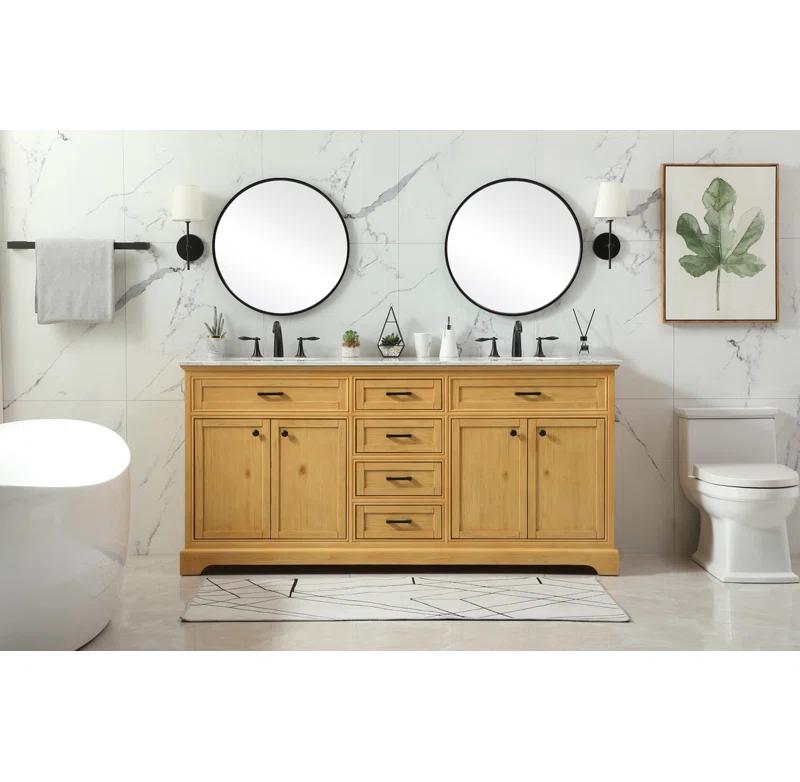 Lark Manor™ 72 Inch Double Jabahri in Driftwood