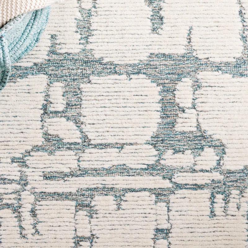 Martha Stewart Rugs Martha Stewart Hand Tufted 80% Wool And 20% Cotton Abstract Rug