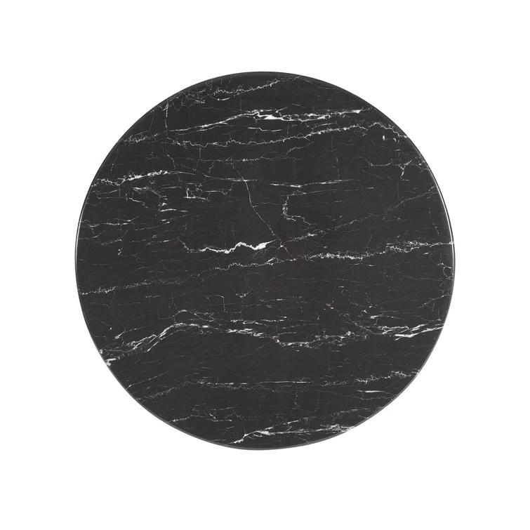Modway Lippa Bar Table, Artificial Marble Round Top, by Modway | Wayfair