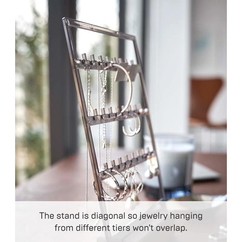Yamazaki Home Rin Plastic Jewelry Stand