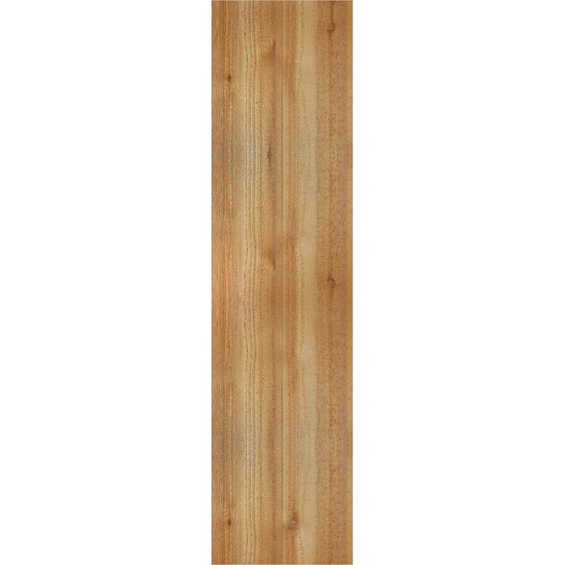 Ekena Millwork TimberCraft 5 3/8" Boards Joined Board-n-Batten Shutters w/Z-Bar, Western Red Cedar (Per Pair) (Set of 2)