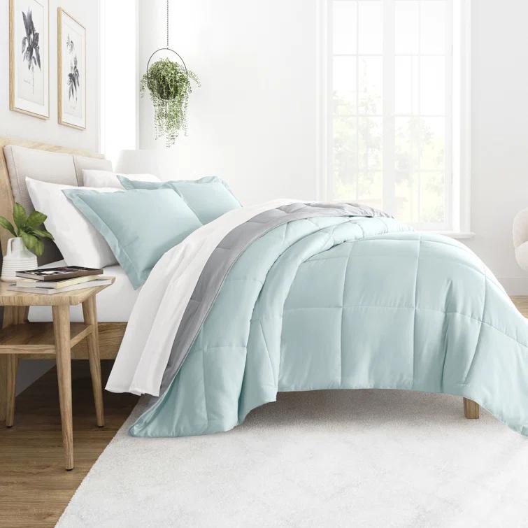 Becky Cameron Reversible Down-Alternative Comforter Bedding Set