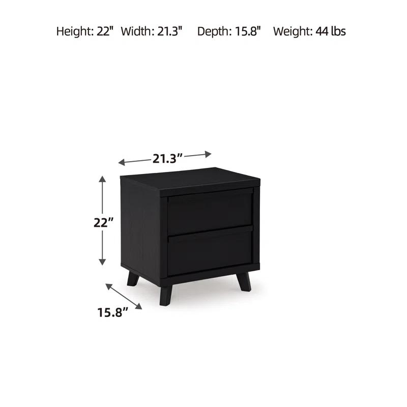 George Oliver Aydia 21.3'' W Nightstand