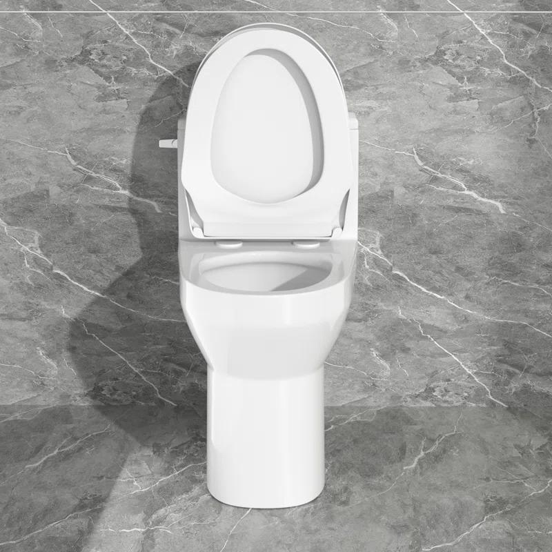 Lordear H-MTLC-T133 Lordear 1.28 Gallons GPF Elongated Comfort Height Floor Mounted One-Piece Toilet (Seat Included)