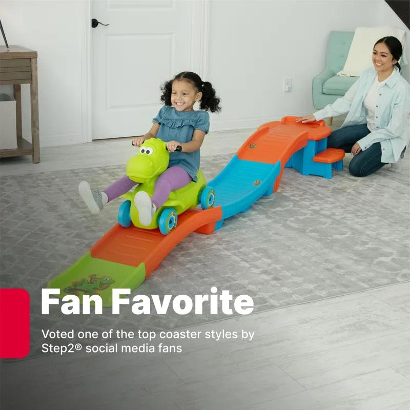 Dino Dash Up & Down Roller Coaster