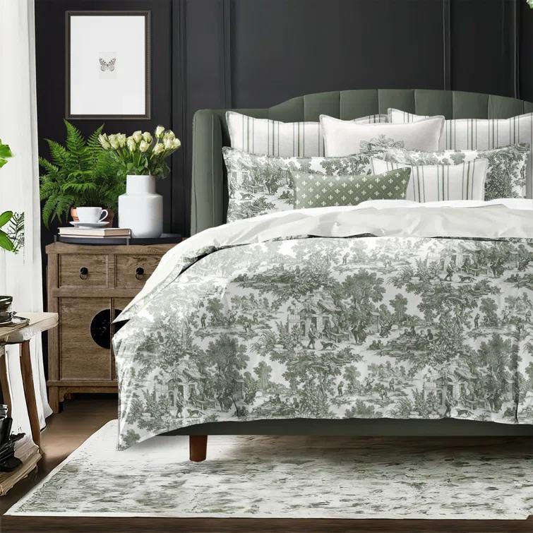 6ix Tailors Fine Linens Au Village Toile Sweet Grass