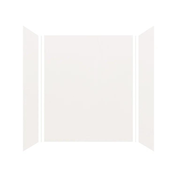 Transolid Expressions 60'' W 36'' D 72'' H Glue Up Solid Surface Wall