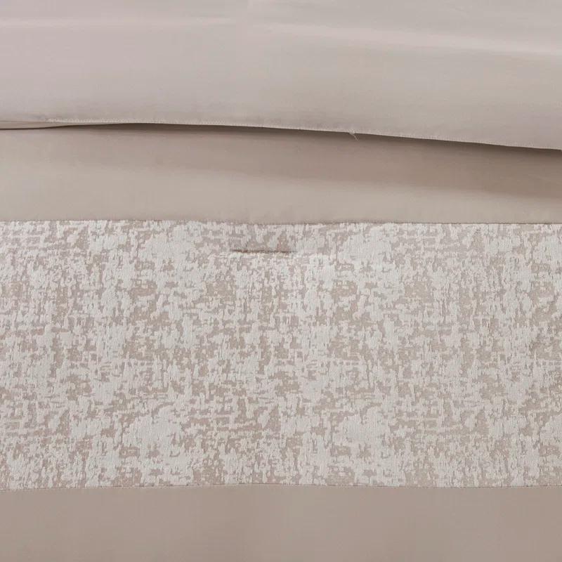 Madison Park Ava 7 Piece Chenille Jacquard Comforter Set