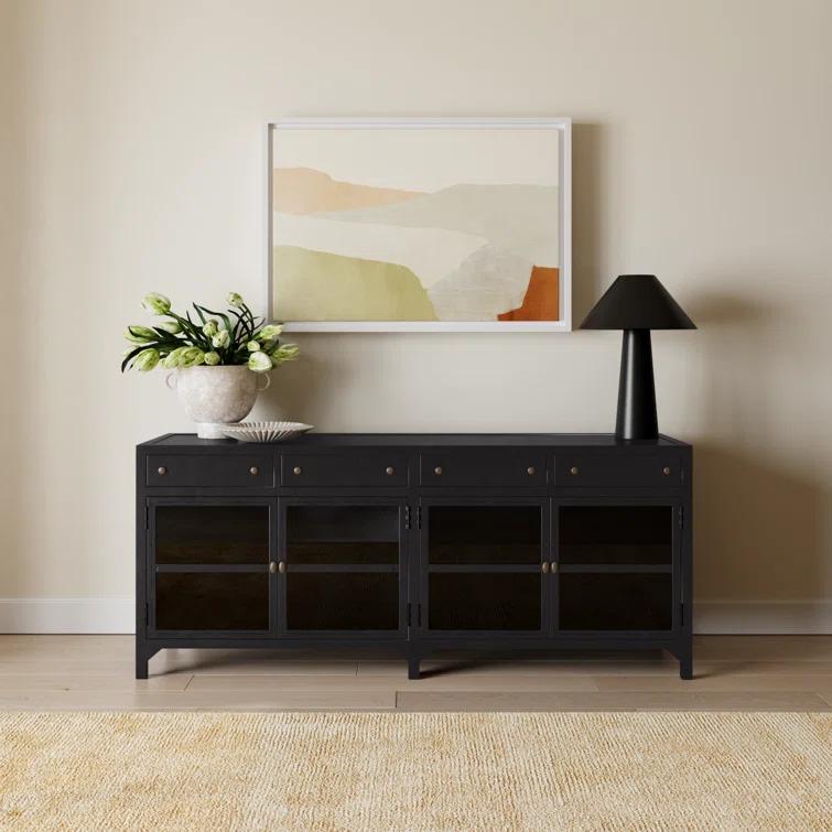 Malcom Media Console - Black
