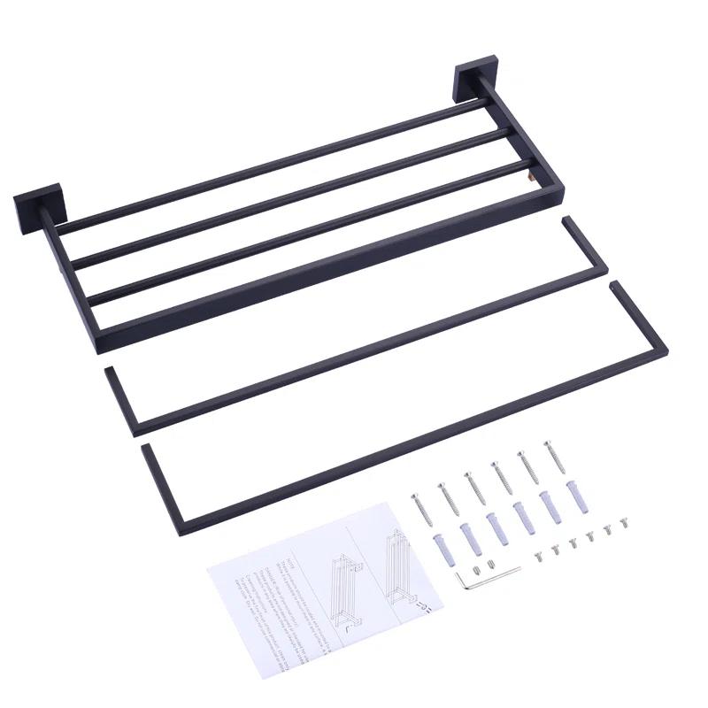 Aleasha AL-8J501B 1 Wall Towel Rack