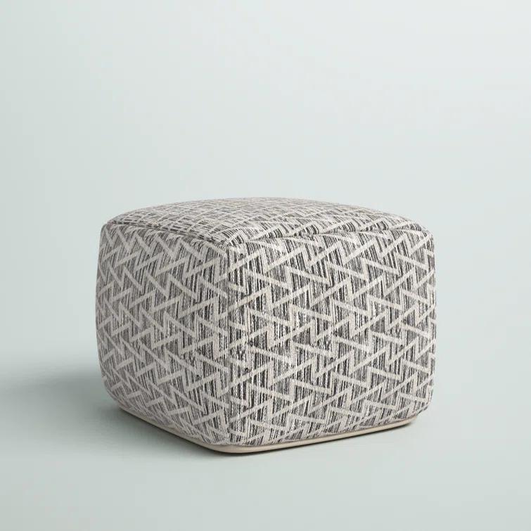 Union Rustic Jibria Upholstered Pouf