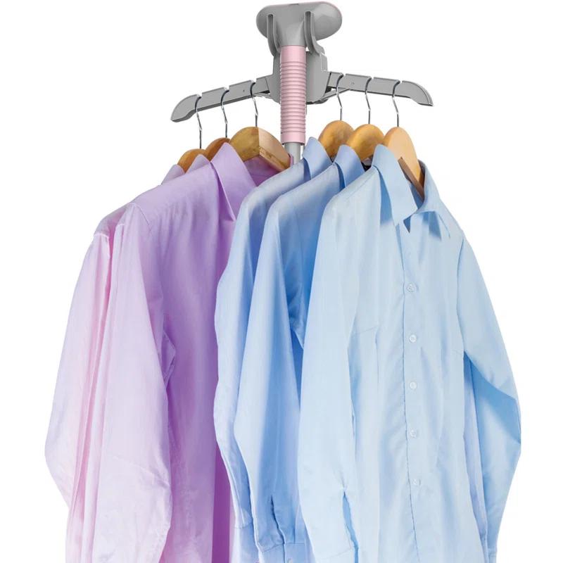 SALAV Salav Performance Series Single-Bar Garment Steamer with 360-Swivel Folding Adjustable Hanger