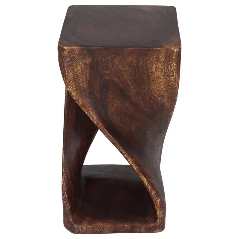 Strata Furniture Solid Wood End Table