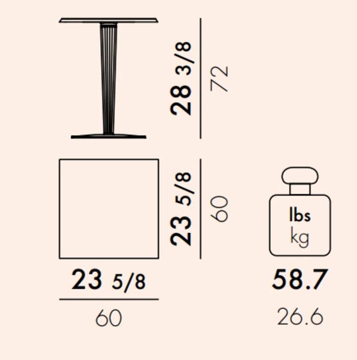 Kartell TopTop Coffee Table