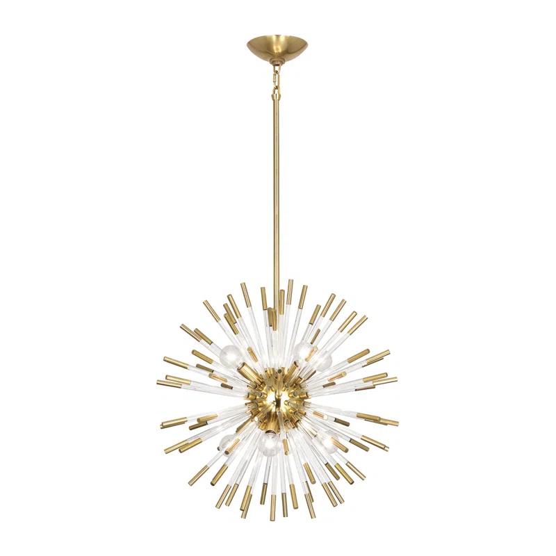 Robert Abbey Andromeda 8 - Light Dimmable Sputnik Sphere Chandelier