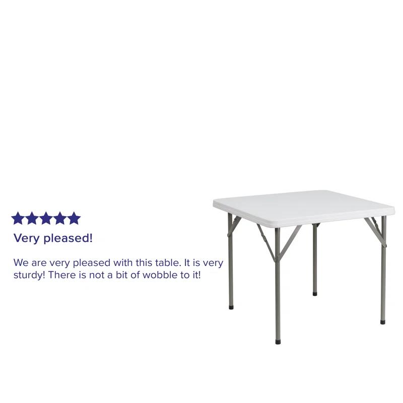 Flash Furniture Noah Square Plastic Folding Event Table