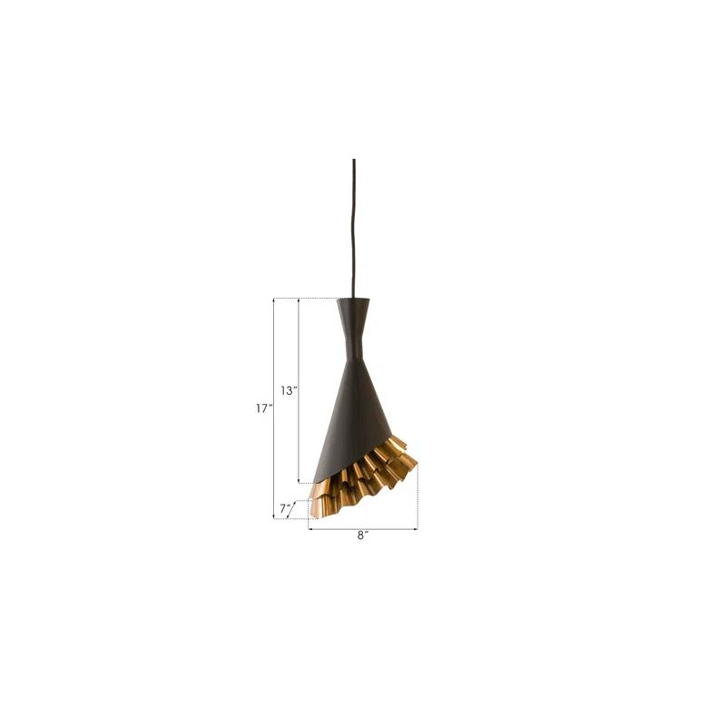 Ruffle Pendant Lamp