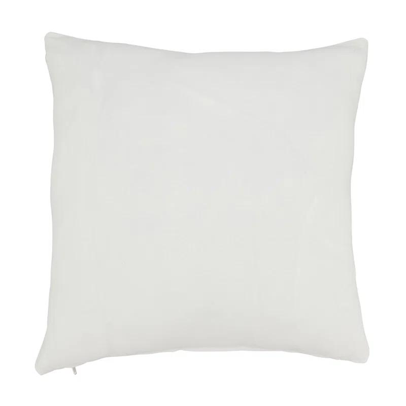 Saro Hallel Collection Geometric Cotton Throw Pillow