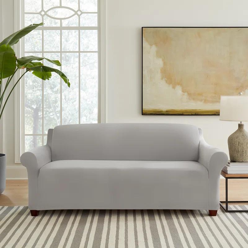 Sure Fit Box Cushion Sofa Slipcover