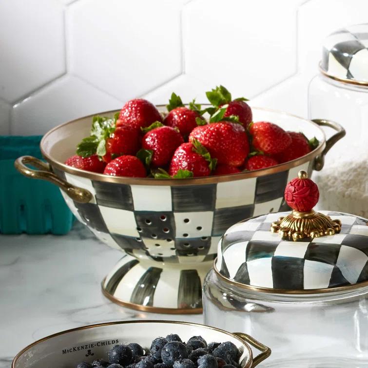MacKenzie-Childs Large Colander