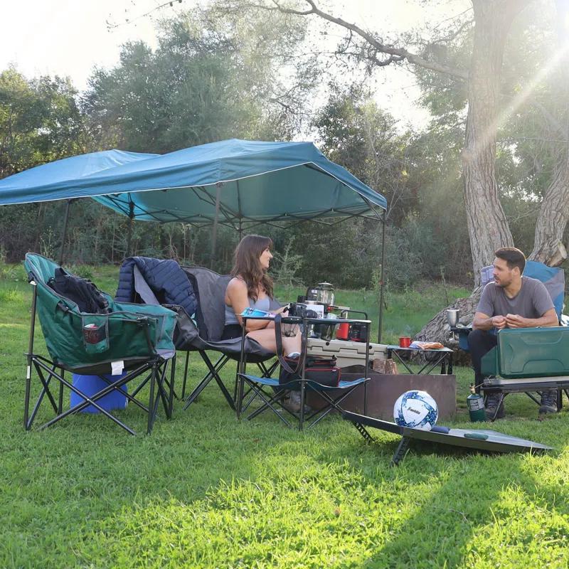 ARROWHEAD Outdoor Folding Camping Chair with Cushions