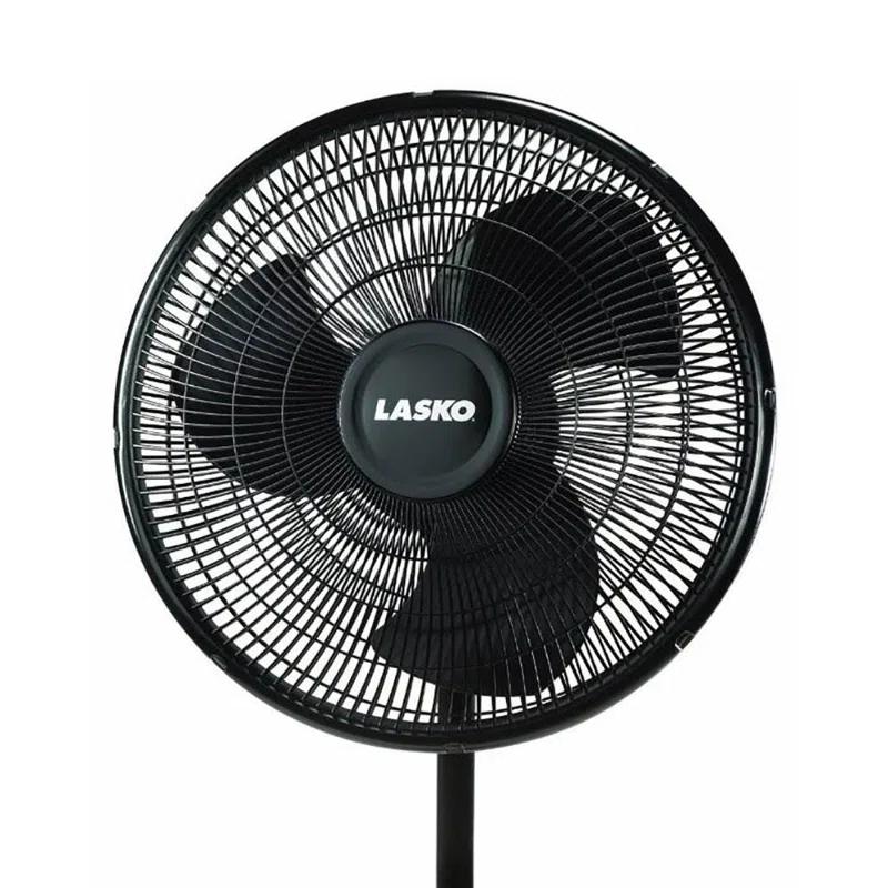 Lasko Lasko 16 Inch Oscillating Adjustable Tilting Pedestal Stand Fan, White (2 Pack) (Set of 2)