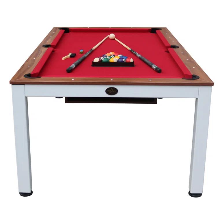 Playcraft Playcraft Glacier 7' Pool Table with Dining Top and Steel Legs