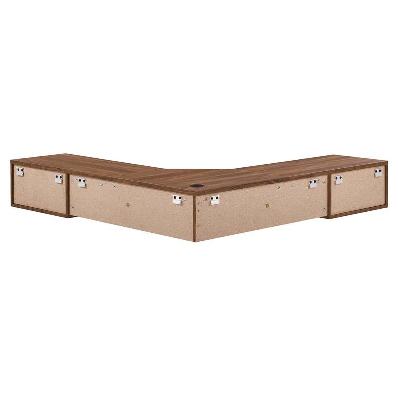 Modway Modway Render Wall Mount Corner Office Desk