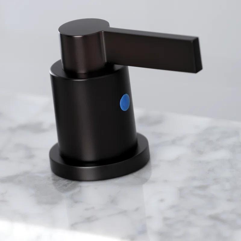 Kingston Brass KB962FL Widespread Bathroom Faucet, Polished Brass