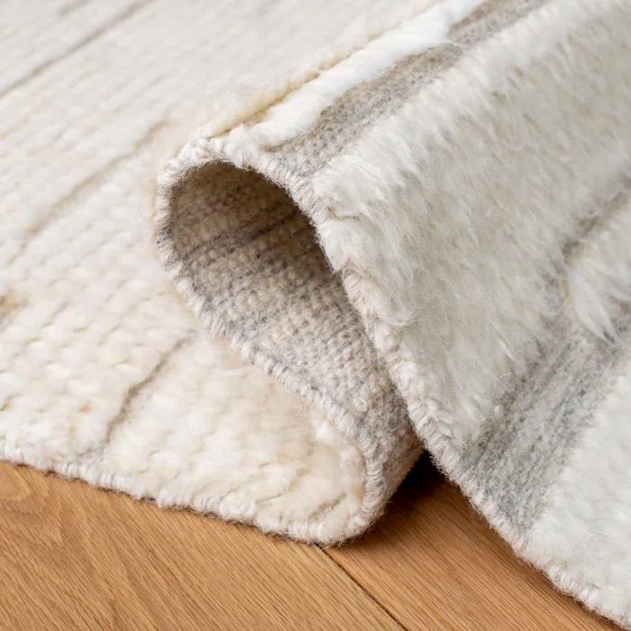 Dakota Fields Casablanca Hand Woven Wool Rug