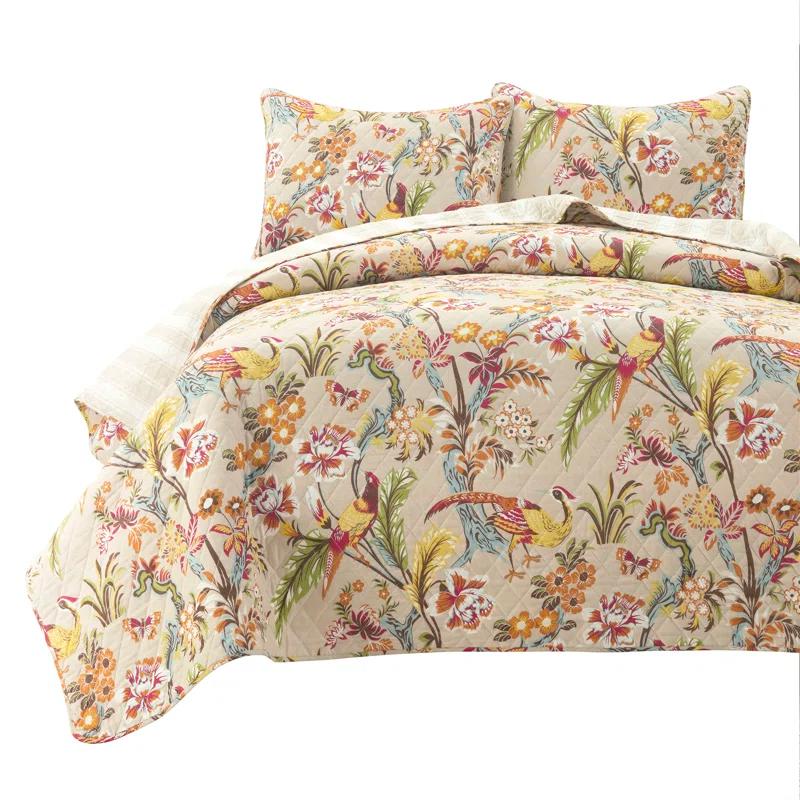 Lush Decor Dolores Reversible Quilt Set