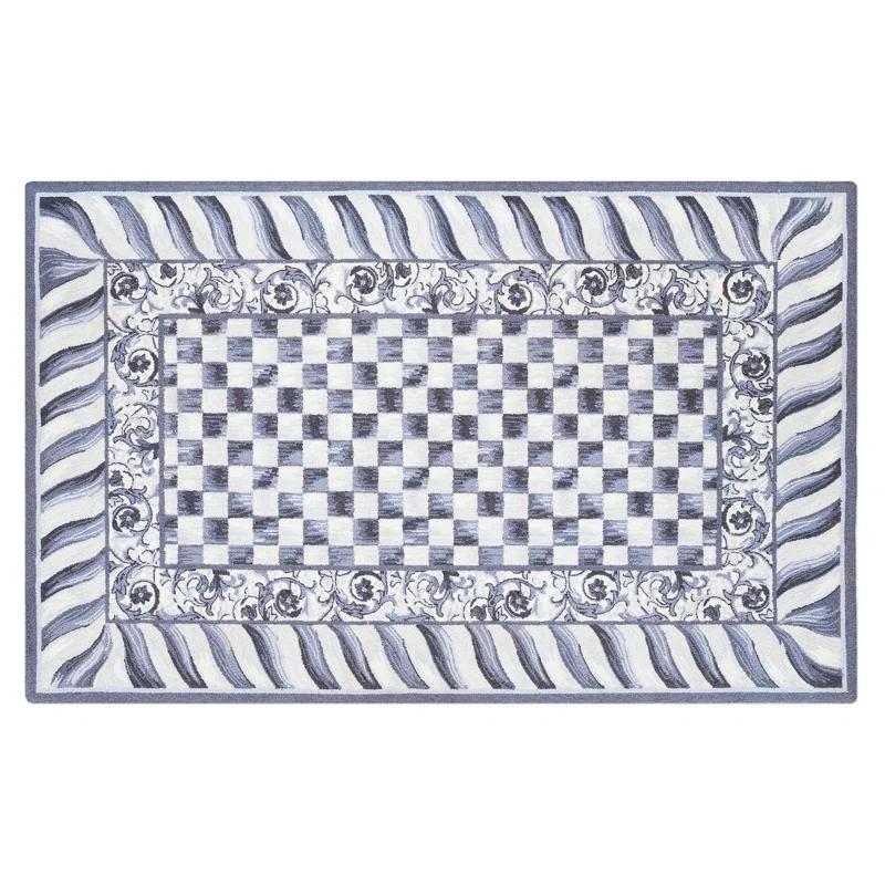 MacKenzie-Childs Sterling Check® Rug