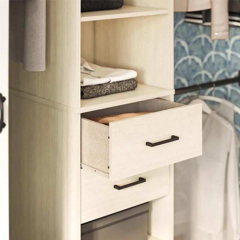 Novogratz Kelly 61.7'' - 91.7'' Closet System