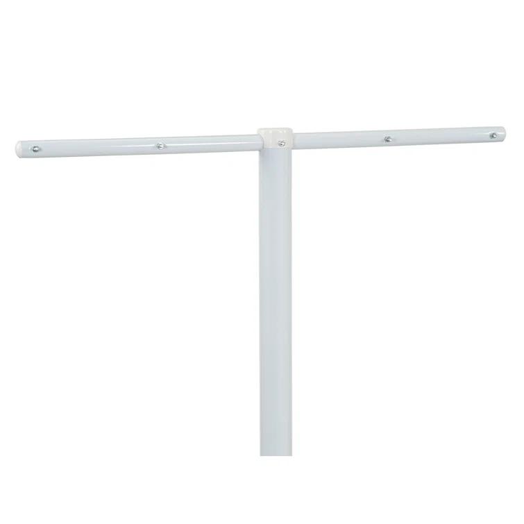 Rebrilliant Metal Clothesline Pole
